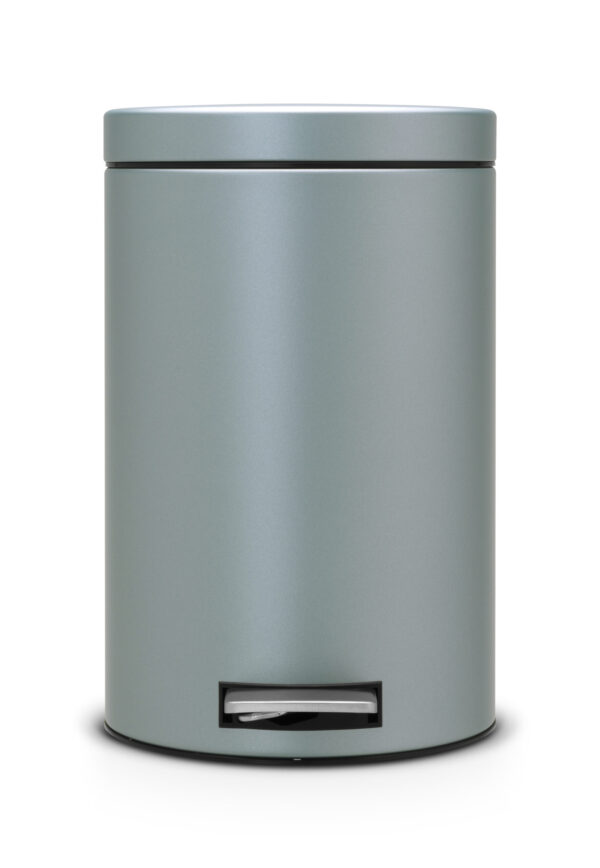 Kosz pedałowy 12l metaliczny mietowy 106002
