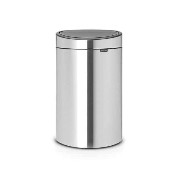 Kosz na śmieci TouchBin 40L stal matowa FPP 114809