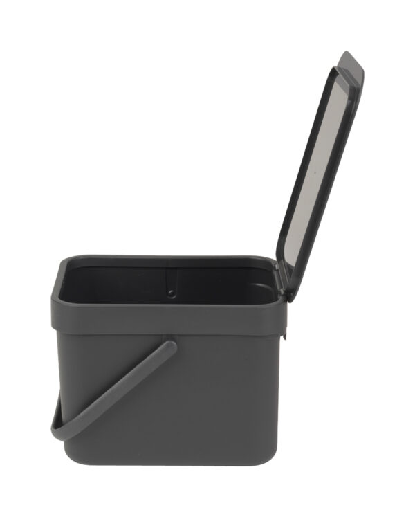 Kosz Sort&Go 6l szary 109720