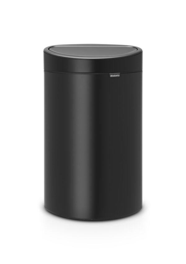 Kosz na śmieci Touch Bin New 40l mat czarny 114946