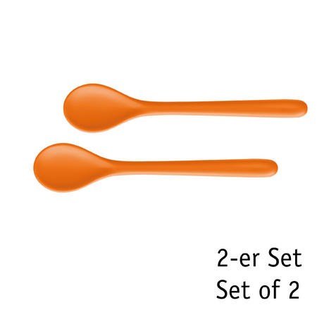 Łyżeczki Rio 2 sztuki pomarańczowe 3034012