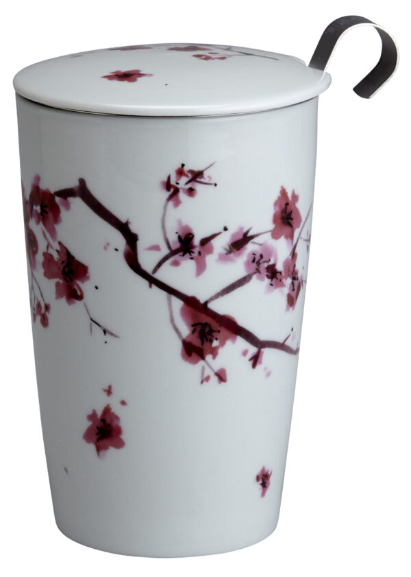 Kubek z zaparzaczem TeaEve 350ml Cherry Blossom 80007