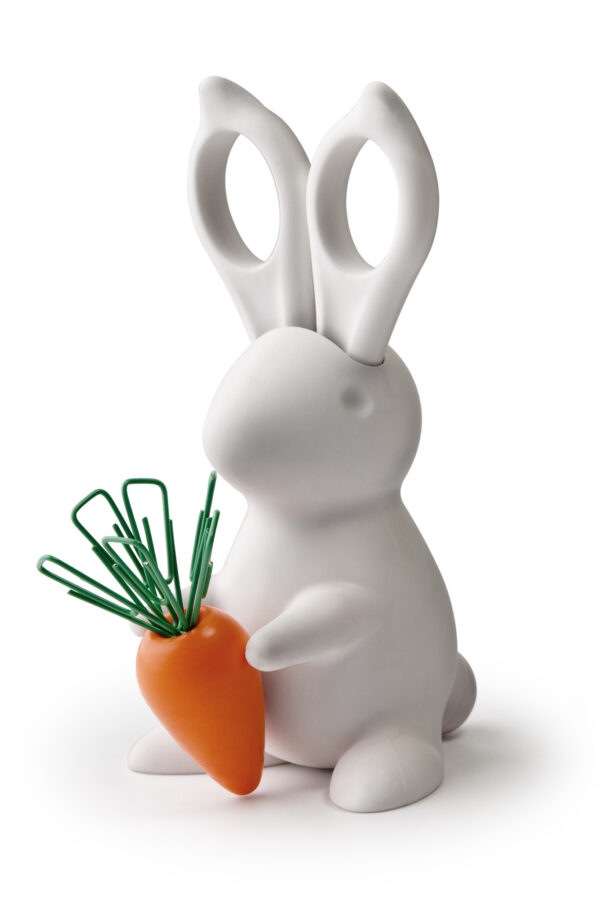 Przybornik biurowy królik Bunny biały 10115-WH