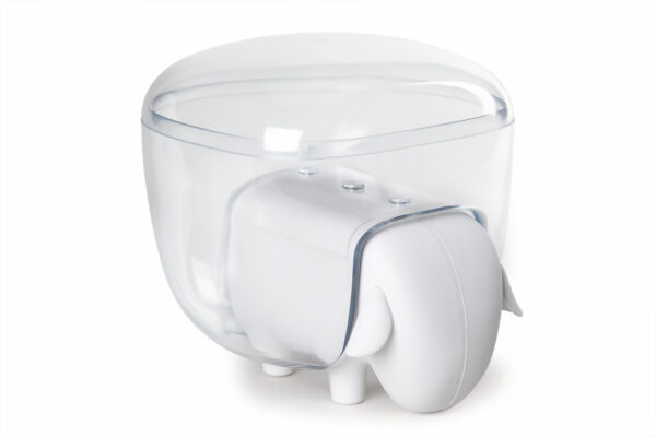 Pojemnik na waciki Sheepshape biały 10227-WH-CL