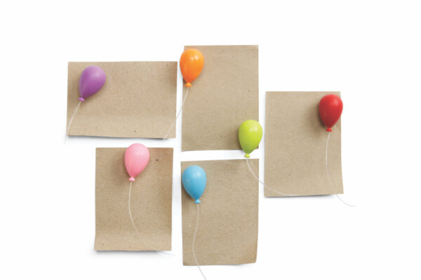 Magnesy Balloon kolorowe 10226-MX
