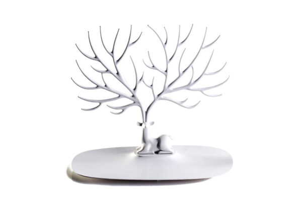 Stojak na biżuterię My Little Deer biały 10171-WH