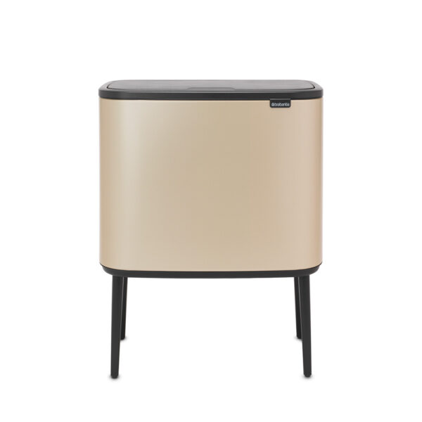 Kosz na śmieci Touch Bin Bo 11L+23L Szampański 304620