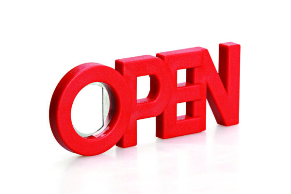 Otwieracz do piwa z magnesem open czerwony 10239-RD