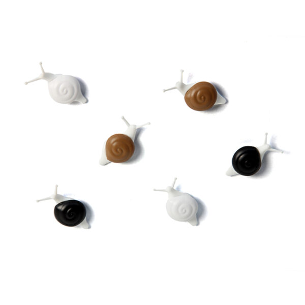 Magnesy Snail 6-szt. Mix 10289-MX