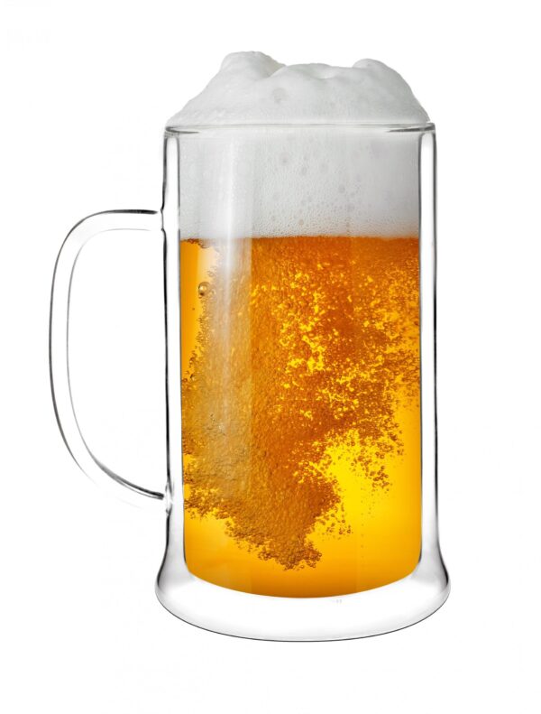 Kufel do piwa z podwójną ścianką 500ml AMO 1228