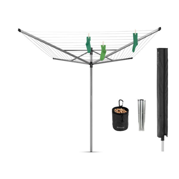 Suszarka Lift O Matic Advance 60m szara do gruntu + pokrowiec 117145