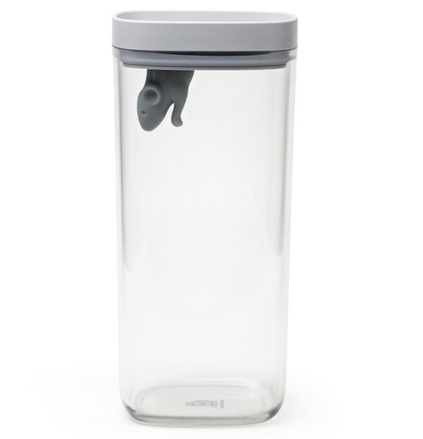 Pojemnik Lucky Mouse 1,2l szary 10346-CL-GY