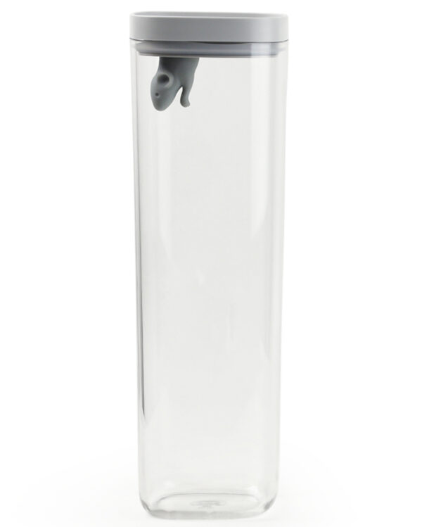Pojemnik Lucky Mouse 2l szary 10347-CL-GY
