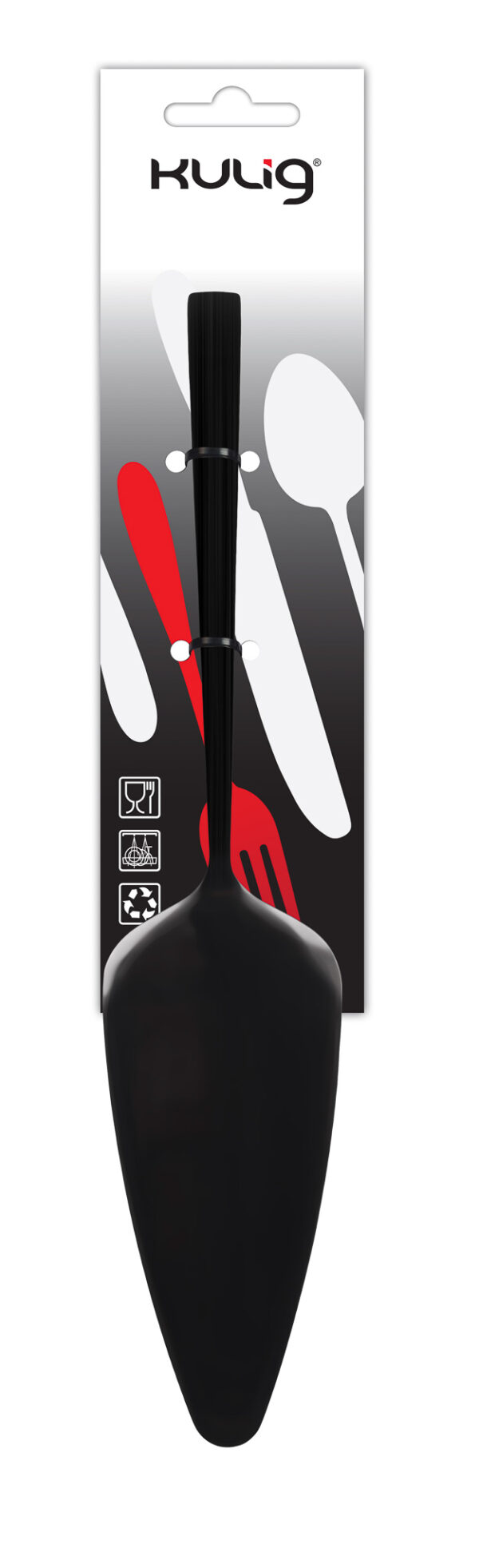 Łopatka do tortu Piano black 1 sztuka zawieszka 29576