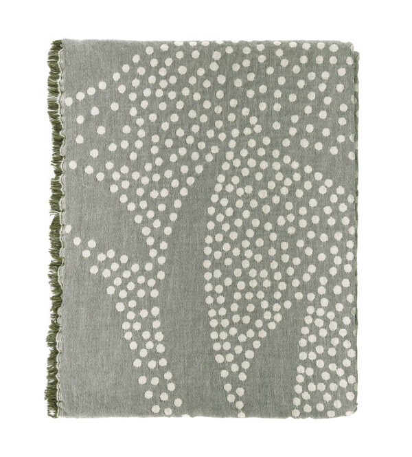 Pled 130 x 170 cm Mosaic khaki 12192