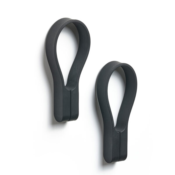 Haczyki ścienne magnetyczne 2 sztuki Black 27920