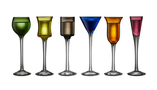Kieliszki do wódki Aquavit 6 sztuk mix 916208