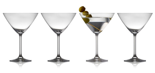 Kieliszki do martini Juvel 280 ml 4 sztuki 916021