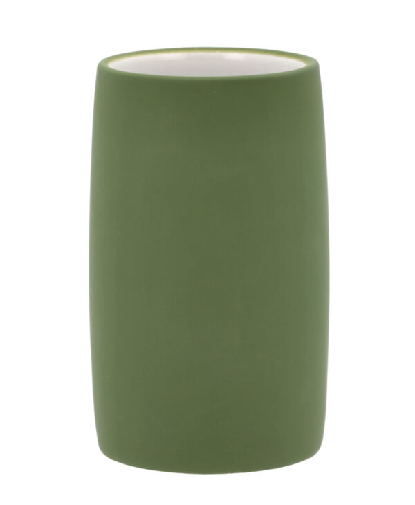 Kubek na szczoteczki do zębów Mono Olive 25217