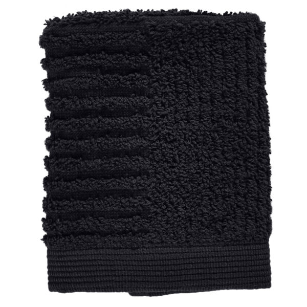 Ręcznik do twarzy 30 x 30 cm Classic Black 330492