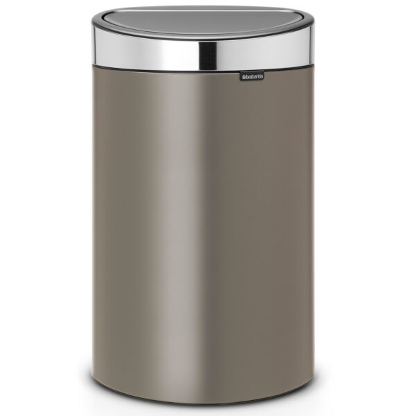 Kosz Touch Bin New 40l Platinum 114885