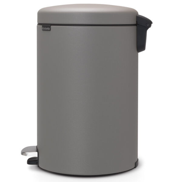 Kosz pedałowy NewIcon 20 l Mineral Concrete Grey 119163