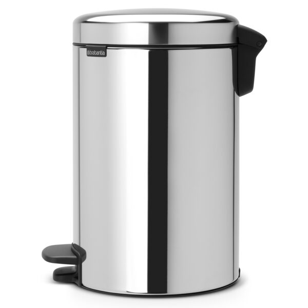 Kosz pedałowy NewIcon 12 l Brilliant Steel 113888