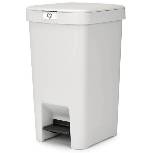 Kosz pedałowy Step Up 16 l Light Grey 800221