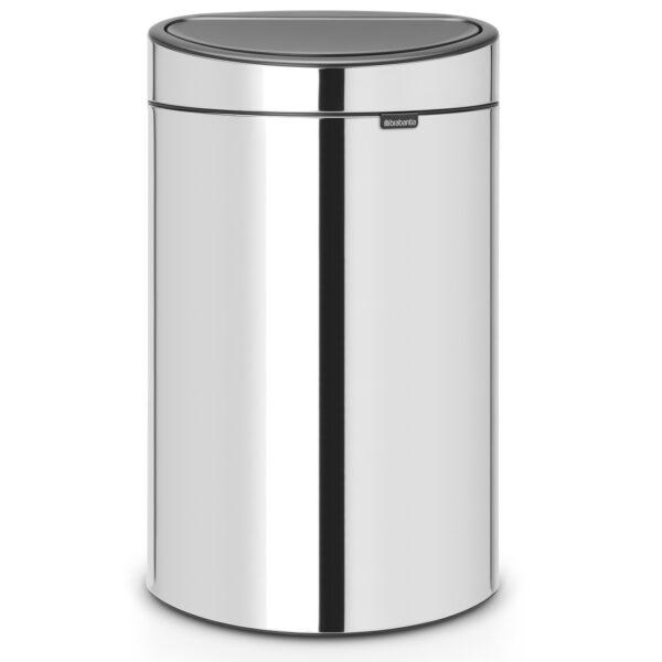 Kosz Touch Bin New 40 l Brilliant Steel 112881