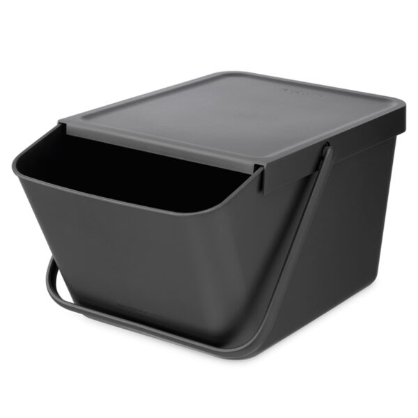 Kosz Sort & Go Stackable Grey 277726