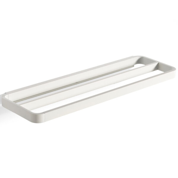 Reling na ręczniki podwójny 44 cm Rim white 14472