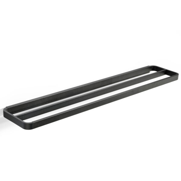 Reling na ręczniki podwójny 70 cm Rim black 14641