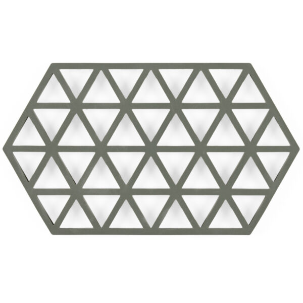 Podkładka pod naczynia Triangles 24 cm Olive Green 24360