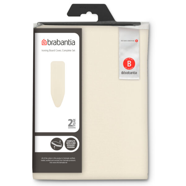 Pokrowiec na deskę B 124x38 cm pianka 8 mm Ecru 130847