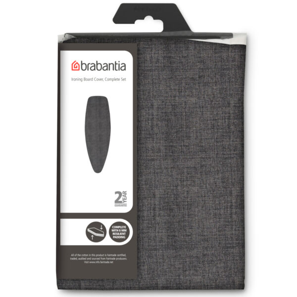 Pokrowiec na deskę D 135x45cm pianka 8 mm Denim Black 131547