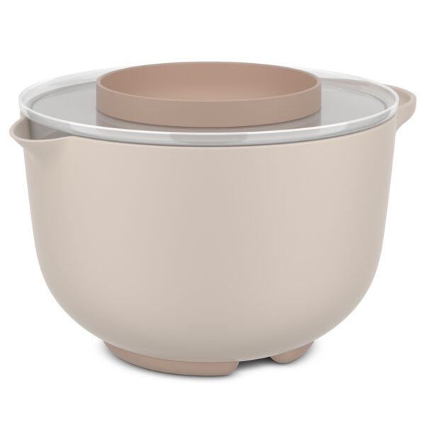 Miska do miksowania z pokrywą odporną na rozchlapywanie Chef It 3000 ml Chalk 102306031500