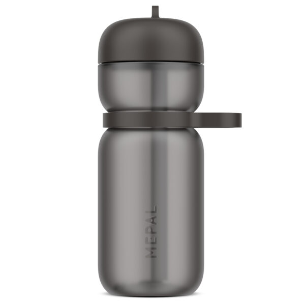 Bidon sportowy ze słomką Flip Active 600 ml Graphite Black 103003041800