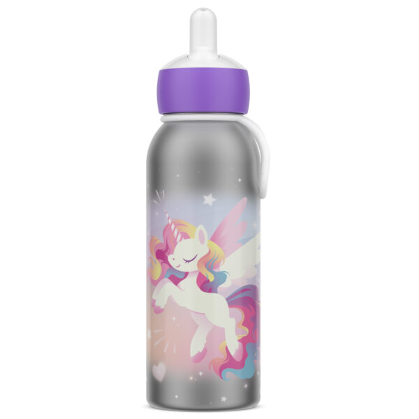 Butelka termiczna flip-up Campus 350 ml Unicorn Glow 107458065411