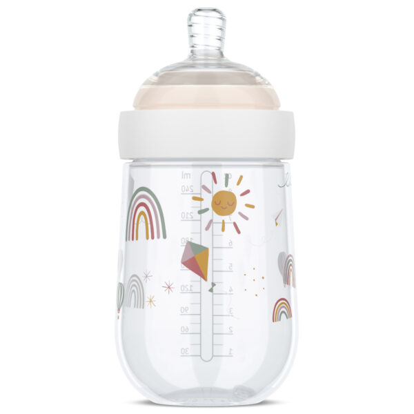 Butelka ze smoczkiem Mio 240 ml Sunshine & Rainbow 108061565245