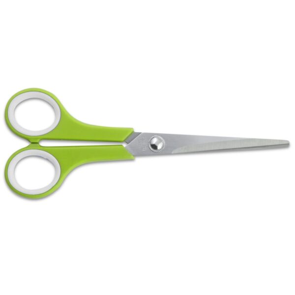 Nożyczki uniwersalne zielone 17 cm 5007 6,5"